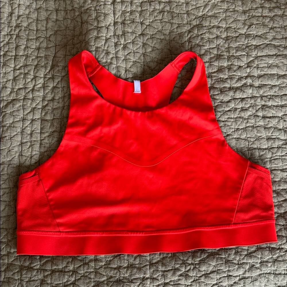 Brooks Red Sports Bra